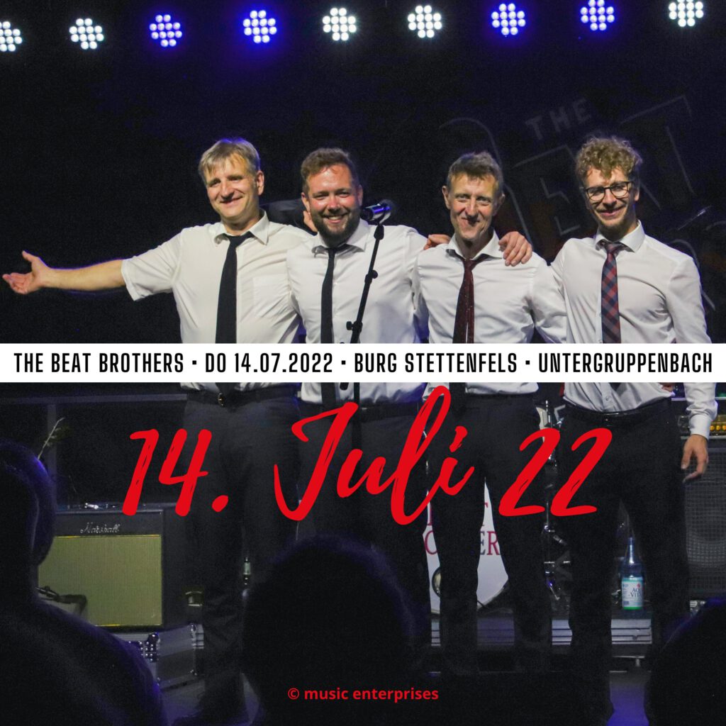 The Beat Brothers auf Burg Stettenfels in Untergruppenbach am 14. Juli 2022