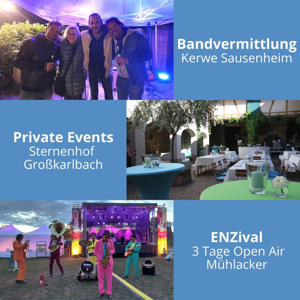 Nachlese 2022: Bandvermittlung, private Events im Sternenhof und das ENZival..