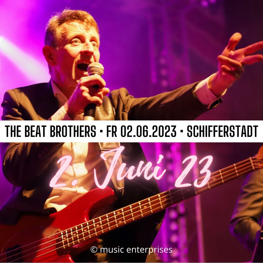The Beat Brothers auf dem Rettichfest in Schifferstadt am Freitag, 2. Juni