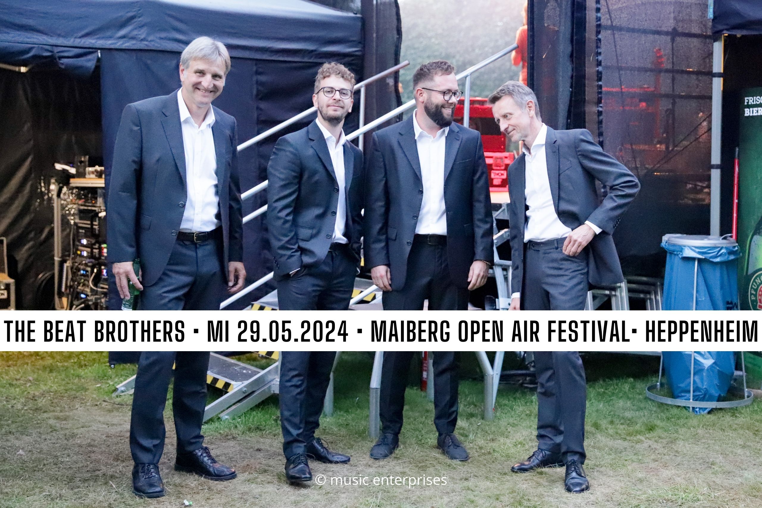 The Beat Brothers beim Maiberg Open Air Festival in Heppenheim
