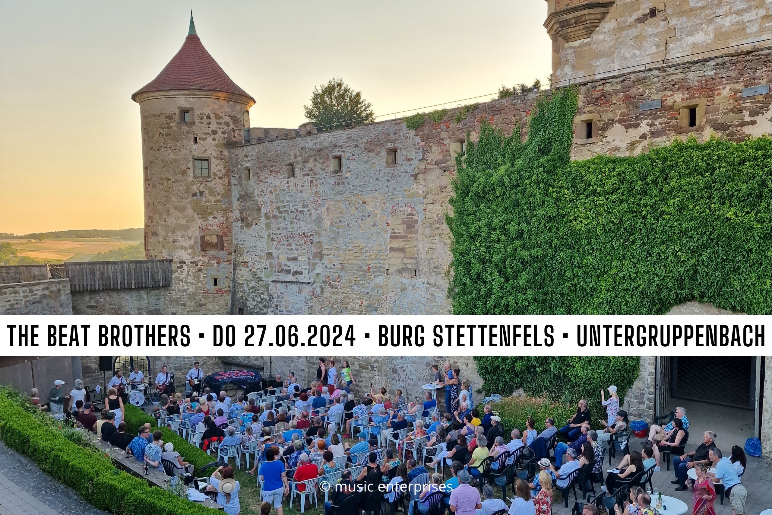 The Beat Brothers auf Burg Stettenfels 2024