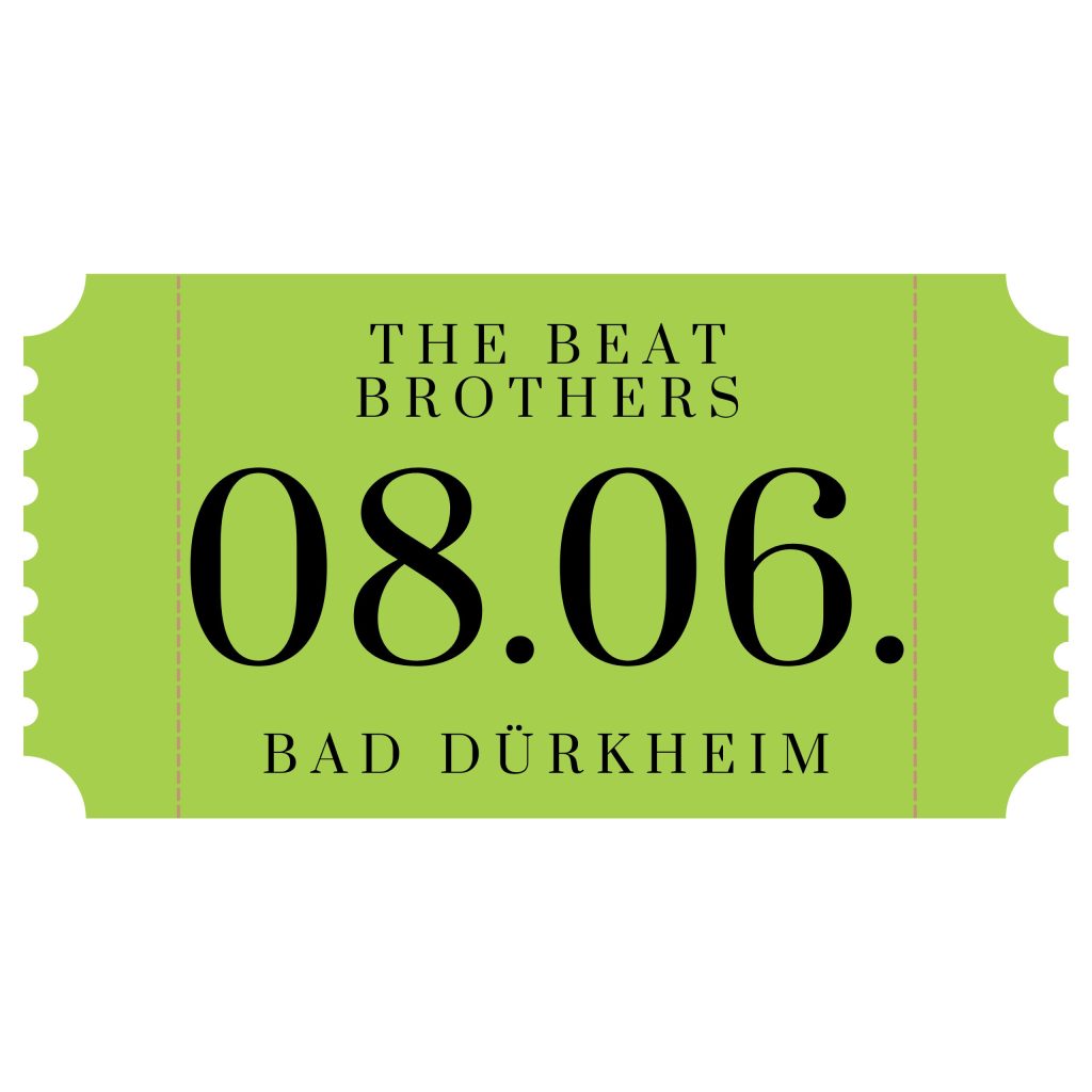 Samstag, 08.06.2024 • The Beat Brothers • Parkfest Lebenshilfe Bad Duerkheim