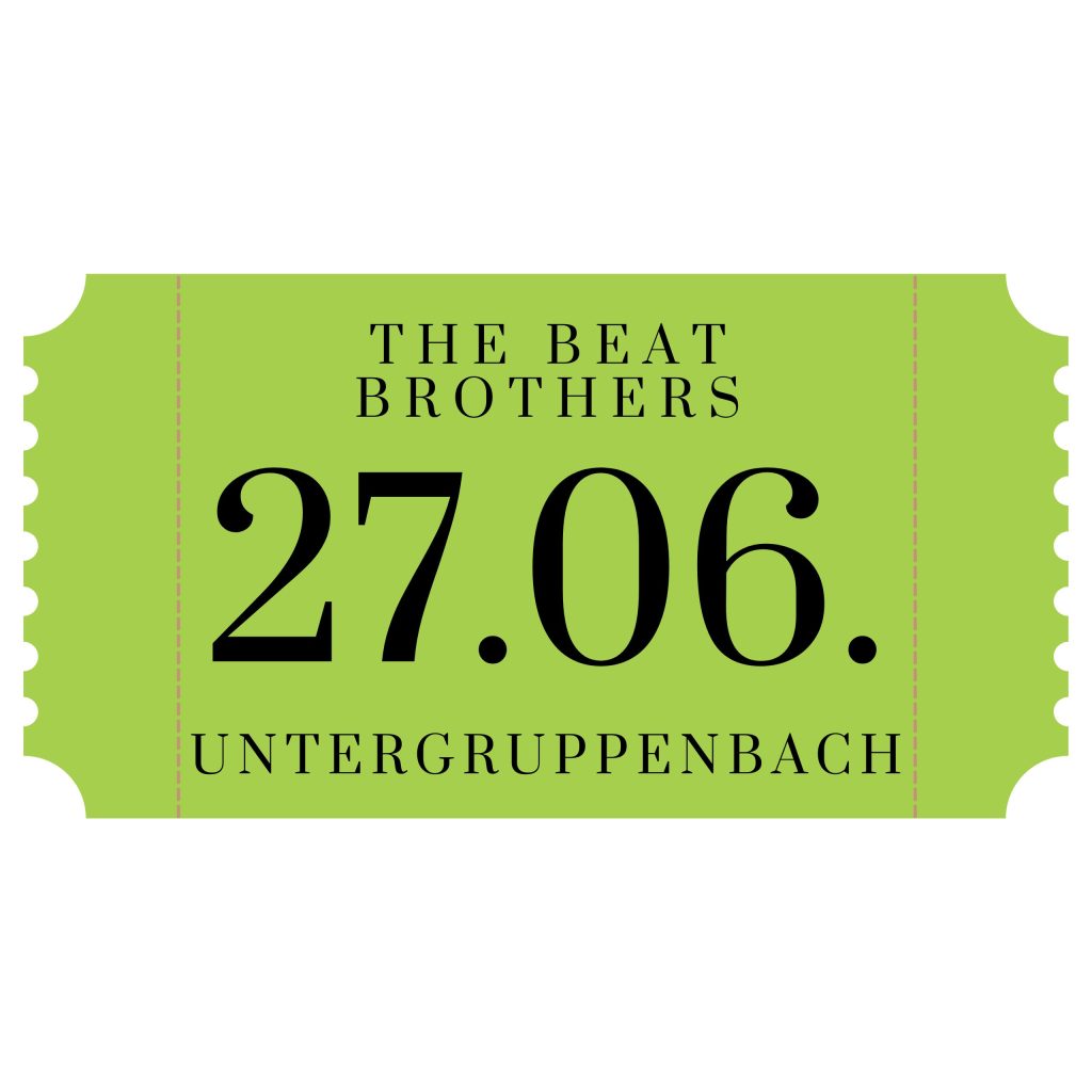 Donnerstag, 27.06.2024 • The Beat Brothers • Sommerkonzert Burg Stettenfels • Untergruppenbach