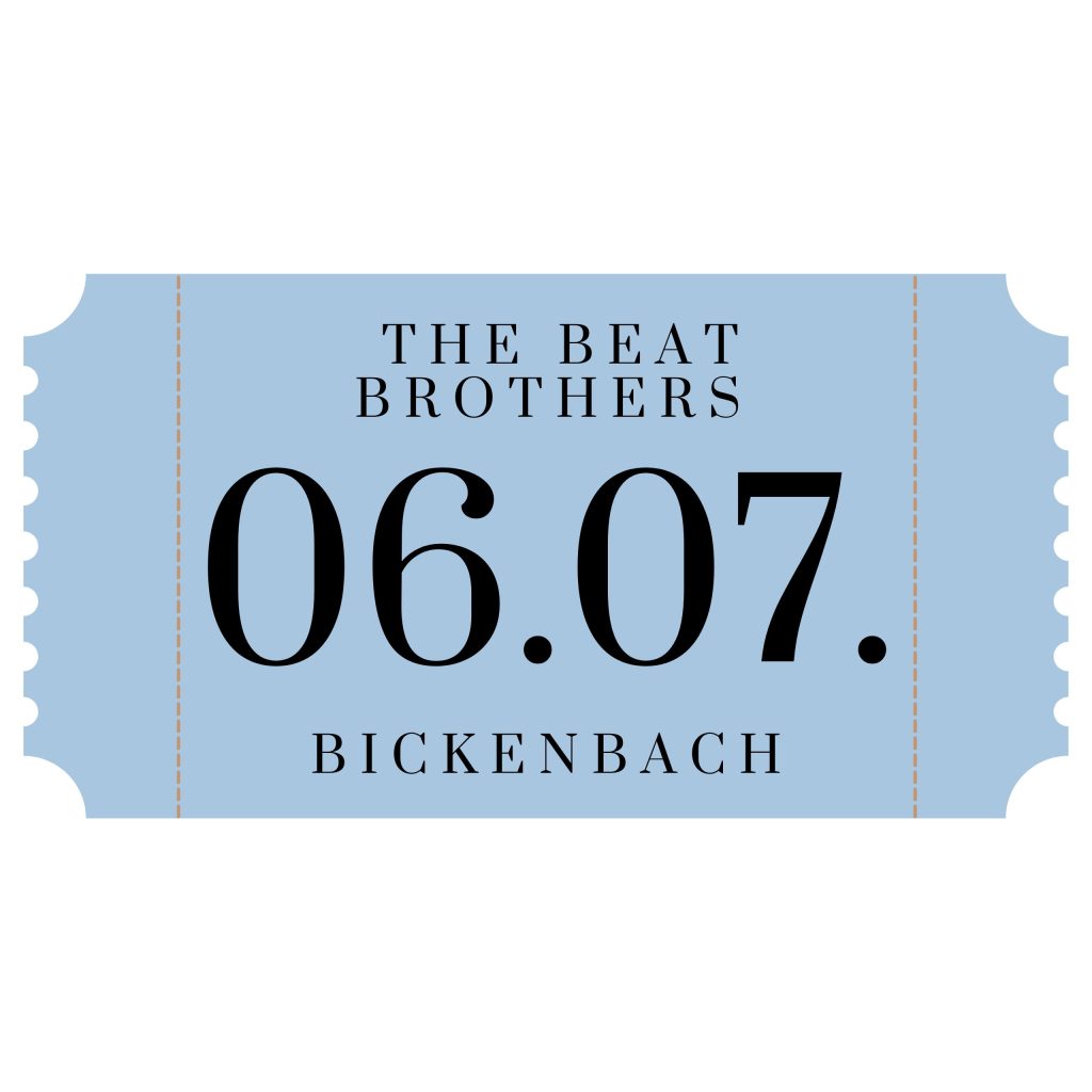 Samstag, 06.07.2024 • The Beat Brothers • 1150-Jahrfeier Bickenbach