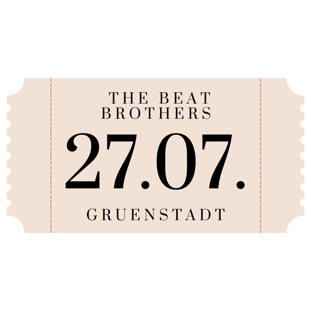 Samstag, 27.07.2024 • The Beat Brothers • Grünstadter Weinfest