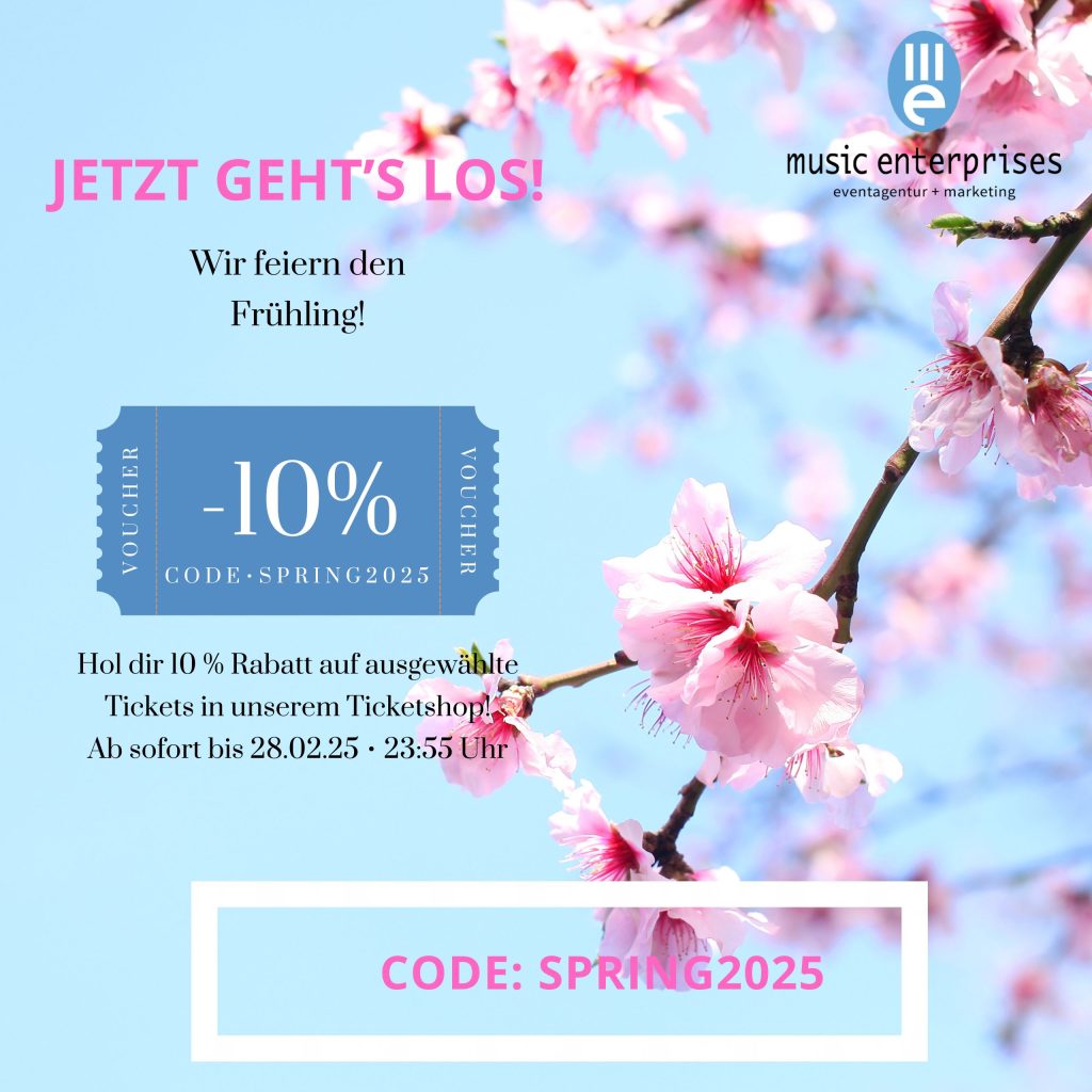 Wir feiern den Frühling! Hier geht's zu unseren Veranstaltungen ...