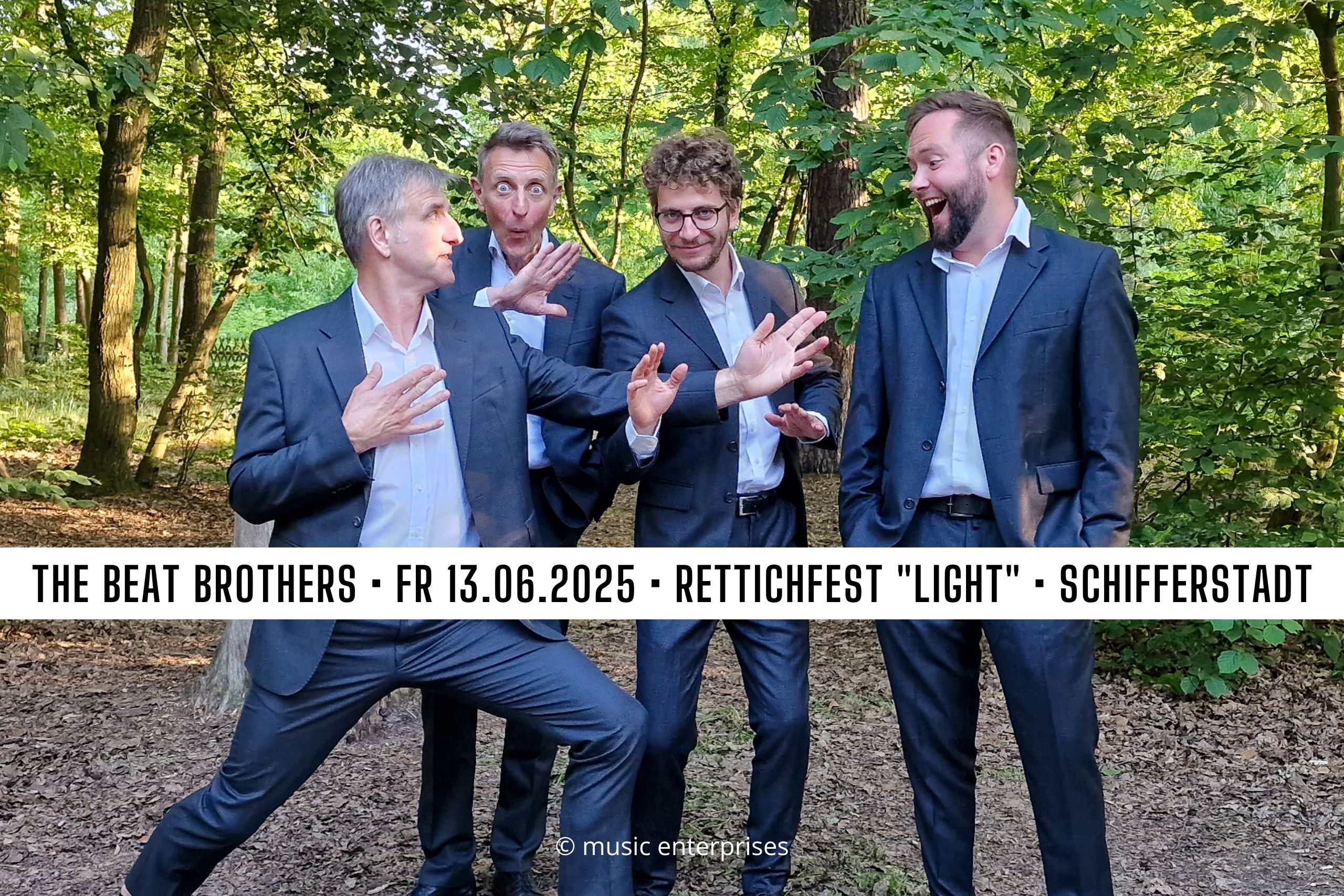 The Beat Brothers @ Rettichfest light 2025