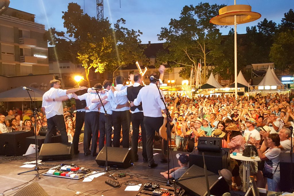 The Beat Brothers Allstars-Band auf dem Strohhutfest