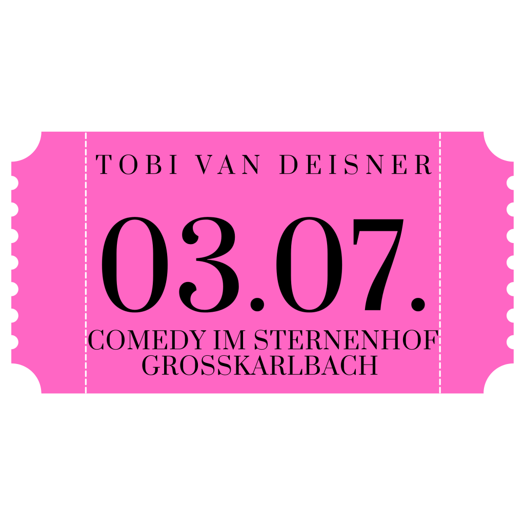 Donnerstag, 3. Juli 2025 • Comedy im Sternenhof • Großkarlbach