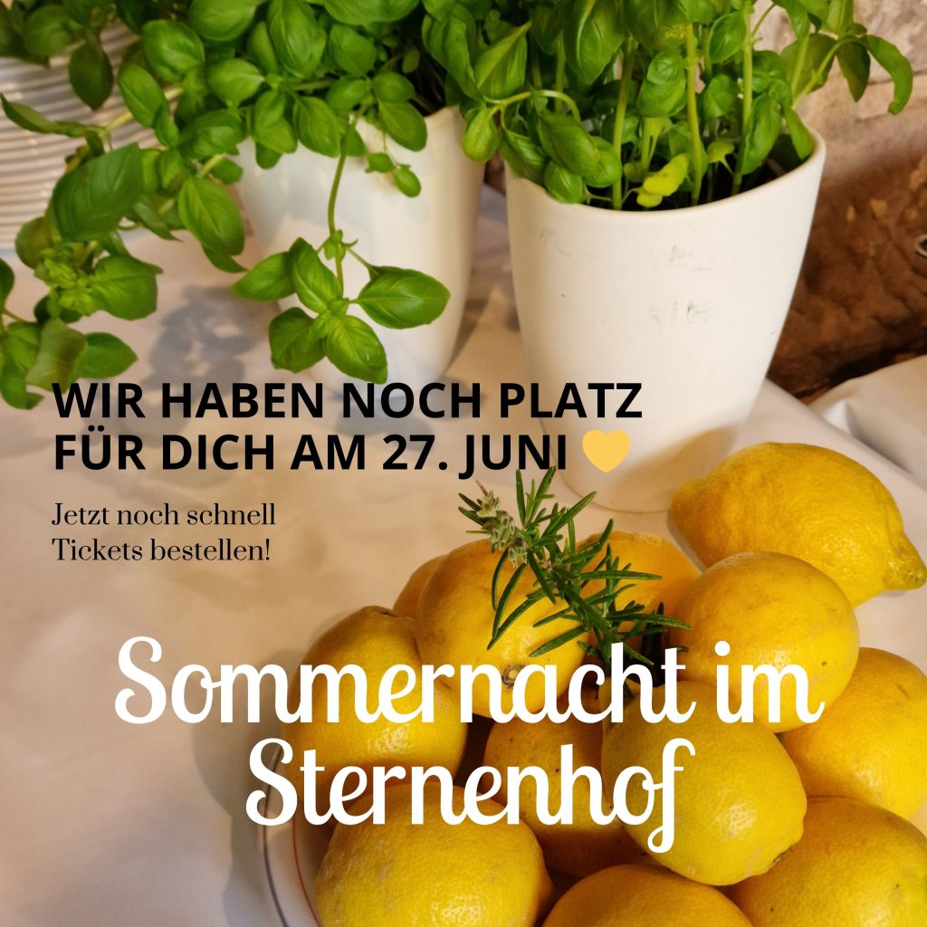 Sommernacht im Sternenhof am 27. Juni 2025