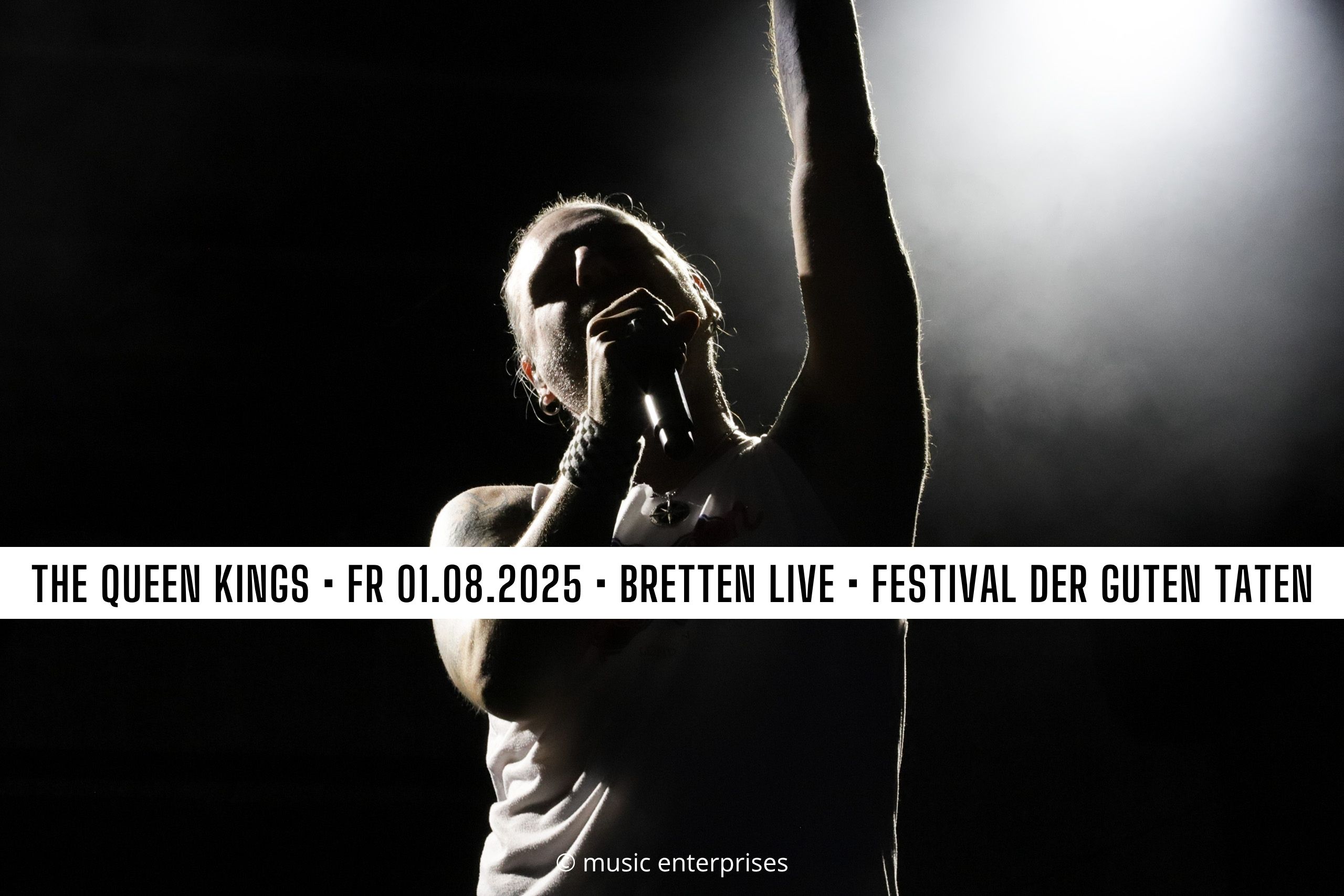 The Queen Kings zum zweiten Mal beim Festival der guten Taten in Bretten