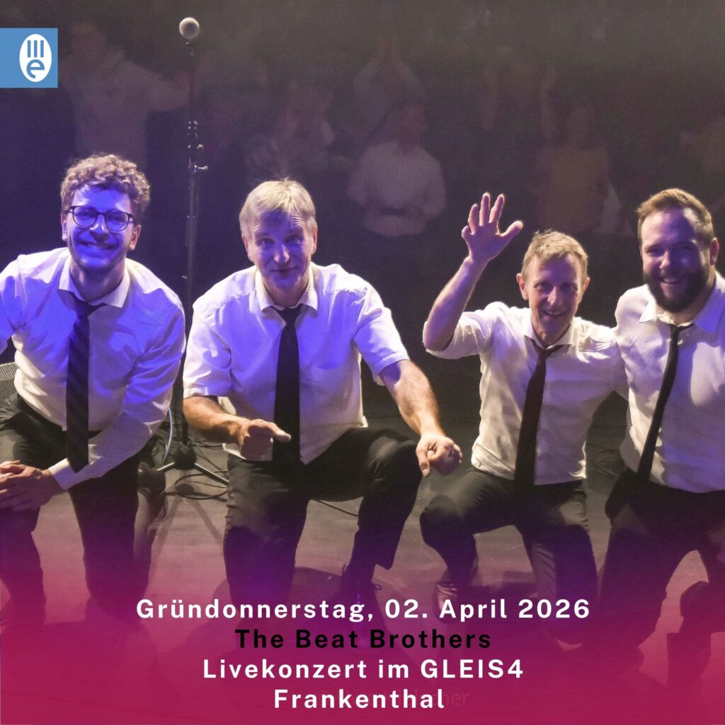The Beat Brothers am 2. April in Frankenthal